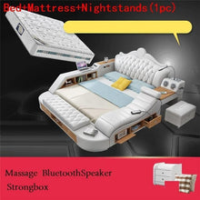 Load image into Gallery viewer, Meble Single Lit Enfant Yatak Letto Kids Box Frame Modern Bedroom Furniture Room Leather Mueble De Dormitorio Cama Moderna Bed