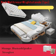 Load image into Gallery viewer, Meble Single Lit Enfant Yatak Letto Kids Box Frame Modern Bedroom Furniture Room Leather Mueble De Dormitorio Cama Moderna Bed