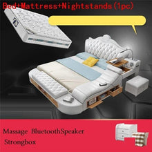 Load image into Gallery viewer, Meble Single Lit Enfant Yatak Letto Kids Box Frame Modern Bedroom Furniture Room Leather Mueble De Dormitorio Cama Moderna Bed