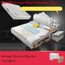 Load image into Gallery viewer, Meble Single Lit Enfant Yatak Letto Kids Box Frame Modern Bedroom Furniture Room Leather Mueble De Dormitorio Cama Moderna Bed