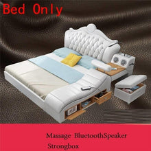 Load image into Gallery viewer, Meble Single Lit Enfant Yatak Letto Kids Box Frame Modern Bedroom Furniture Room Leather Mueble De Dormitorio Cama Moderna Bed