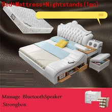 Load image into Gallery viewer, Meble Single Lit Enfant Yatak Letto Kids Box Frame Modern Bedroom Furniture Room Leather Mueble De Dormitorio Cama Moderna Bed