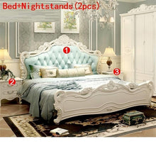 Load image into Gallery viewer, Letto Kids Box Matrimonio Frame Single Room Mobili Per La Casa Leather bedroom Furniture Moderna Cama Mueble De Dormitorio Bed