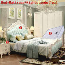 Load image into Gallery viewer, Letto Kids Box Matrimonio Frame Single Room Mobili Per La Casa Leather bedroom Furniture Moderna Cama Mueble De Dormitorio Bed