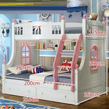 Load image into Gallery viewer, Bett Room Frame Home Set Yatak Odasi Mobilya Mobili Modern Letto Box bedroom Furniture Mueble De Dormitorio Cama Double Bunk Bed