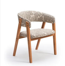 Load image into Gallery viewer, New 100% wooden dining chair with armrest