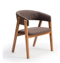 Load image into Gallery viewer, New 100% wooden dining chair with armrest