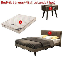 Load image into Gallery viewer, Recamaras Kids Box Meuble De Maison Bett Yatak Mobili Per La Casa Frame Room Leather Moderna bedroom Furniture Mueble Cama Bed