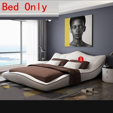Load image into Gallery viewer, Meuble Maison Ranza Literas Set Room Mobili Per La Casa Modern Leather Cama Moderna Mueble De Dormitorio bedroom Furniture Bed