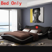 Load image into Gallery viewer, Meuble Maison Ranza Literas Set Room Mobili Per La Casa Modern Leather Cama Moderna Mueble De Dormitorio bedroom Furniture Bed
