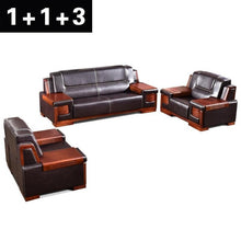 Load image into Gallery viewer, Recliner Meble Do Salonu Moderno Para Sala Pouf Moderne Oturma Grubu Leather Mobilya Mueble Set Living Room Furniture Sofa