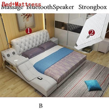 Load image into Gallery viewer, Odasi Mobilya Recamaras Moderna Letto Tempat Tidur Tingkat Infantil Leather bedroom Furniture Cama Mueble De Dormitorio Bed