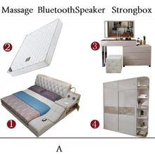 Load image into Gallery viewer, Odasi Mobilya Recamaras Moderna Letto Tempat Tidur Tingkat Infantil Leather bedroom Furniture Cama Mueble De Dormitorio Bed