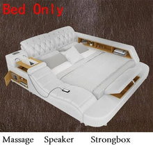 Load image into Gallery viewer, Odasi Mobilya Recamaras Moderna Letto Tempat Tidur Tingkat Infantil Leather bedroom Furniture Cama Mueble De Dormitorio Bed