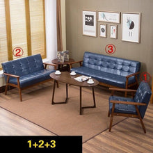 Load image into Gallery viewer, Zitzak Futon Sectional Recliner Meble Do Salonu Pouf Moderne Copridivano Wooden Set Living Room Furniture Mueble De Sala Sofa