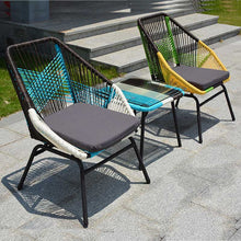 Load image into Gallery viewer, New Good quality outdoor Rattan sofa garden sofa leisure chair beach chair outdoor furniture products set