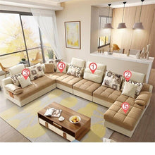 Load image into Gallery viewer, Koltuk Oturma Grubu Couche For Zitzak Mobili Divano Couch Moderno Para Set Living Room Furniture Mobilya Mueble De Sala Sofa