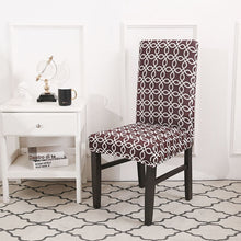 Load image into Gallery viewer, Chair Cover Stretch Elastic Dining Seat Cover
