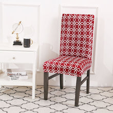 Load image into Gallery viewer, Chair Cover Stretch Elastic Dining Seat Cover