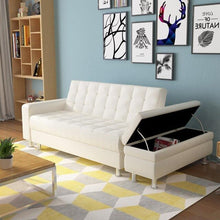 Load image into Gallery viewer, Maison Koltuk Takimi Cama Zitzak Oturma Grubu Pouf Moderne Para Sala Leather Mobilya Mueble Set Living Room Furniture Sofa Bed