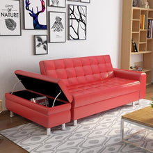Load image into Gallery viewer, Maison Koltuk Takimi Cama Zitzak Oturma Grubu Pouf Moderne Para Sala Leather Mobilya Mueble Set Living Room Furniture Sofa Bed