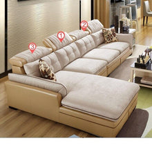 Load image into Gallery viewer, Moderne Puff Asiento Zitzak Divano Fotel Wypoczynkowy Meble Kanepe Copridivano De Sala Set Living Room Mueble Furniture Sofa
