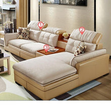 Load image into Gallery viewer, Moderne Puff Asiento Zitzak Divano Fotel Wypoczynkowy Meble Kanepe Copridivano De Sala Set Living Room Mueble Furniture Sofa