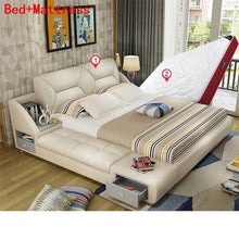 Load image into Gallery viewer, Lit Enfant Bett Totoro Yatak Odasi Mobilya Single Letto A Castello Recamaras Frame Leather De Dormitorio Cama Moderna Mueble Bed