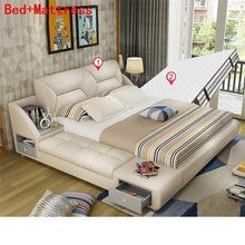 Load image into Gallery viewer, Lit Enfant Bett Totoro Yatak Odasi Mobilya Single Letto A Castello Recamaras Frame Leather De Dormitorio Cama Moderna Mueble Bed