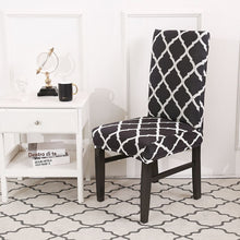 Load image into Gallery viewer, Chair Cover Spandex Removable Big Elastic Slipcover Modern Kitchen Seat Case Stretch Chair Cover