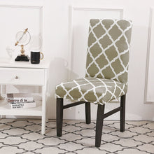 Load image into Gallery viewer, Chair Cover Spandex Removable Big Elastic Slipcover Modern Kitchen Seat Case Stretch Chair Cover
