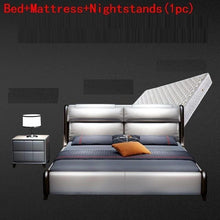 Load image into Gallery viewer, Modern Room Totoro Leather Moderna Mueble bedroom Furniture Cama Bed