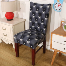 Load image into Gallery viewer, Chair Covers Spandex Dining Chair Cover Removable Anti-dirty Kitchen Seat Case Stretch Chair