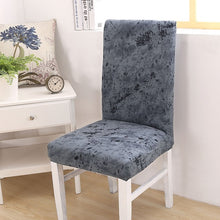 Load image into Gallery viewer, Chair Covers Spandex Dining Chair Cover Removable Anti-dirty Kitchen Seat Case Stretch Chair