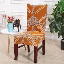Load image into Gallery viewer, Chair Covers Spandex Dining Chair Cover Removable Anti-dirty Kitchen Seat Case Stretch Chair