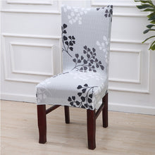 Load image into Gallery viewer, Chair Covers Spandex Dining Chair Cover Removable Anti-dirty Kitchen Seat Case Stretch Chair