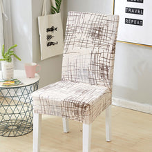 Load image into Gallery viewer, Chair Covers Spandex Dining Chair Cover Removable Anti-dirty Kitchen Seat Case Stretch Chair