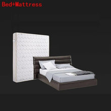 Load image into Gallery viewer, Letto Matrimoniale Recamaras Quarto Tempat Tidur Tingkat Kids Furniture Mobili Leather De Dormitorio Mueble Cama Moderna Bed