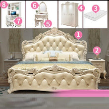 Load image into Gallery viewer, Room Quarto Letto Kids Tempat Tidur Tingkat Box Ranza Matrimonio Leather Moderna Cama bedroom Furniture Mueble De Dormitorio Bed