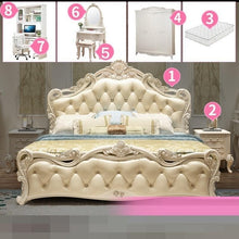 Load image into Gallery viewer, Room Quarto Letto Kids Tempat Tidur Tingkat Box Ranza Matrimonio Leather Moderna Cama bedroom Furniture Mueble De Dormitorio Bed