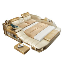 Load image into Gallery viewer, Set Frame Letto A Castello Home Kids Single Bett Totoro Lit Enfant Leather bedroom Furniture Cama Mueble De Dormitorio Bed
