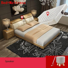 Load image into Gallery viewer, Set Frame Letto A Castello Home Kids Single Bett Totoro Lit Enfant Leather bedroom Furniture Cama Mueble De Dormitorio Bed