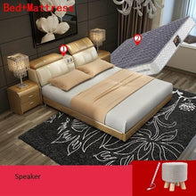 Load image into Gallery viewer, Set Frame Letto A Castello Home Kids Single Bett Totoro Lit Enfant Leather bedroom Furniture Cama Mueble De Dormitorio Bed
