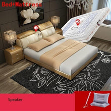 Load image into Gallery viewer, Set Frame Letto A Castello Home Kids Single Bett Totoro Lit Enfant Leather bedroom Furniture Cama Mueble De Dormitorio Bed