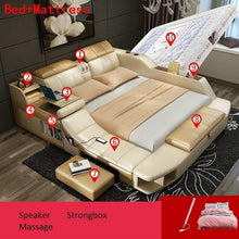 Load image into Gallery viewer, Set Frame Letto A Castello Home Kids Single Bett Totoro Lit Enfant Leather bedroom Furniture Cama Mueble De Dormitorio Bed