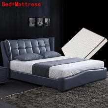 Load image into Gallery viewer, Bett Single Recamaras Yatak Kids Letto A Castello Ranza Frame Leather Moderna Mueble De Dormitorio Cama bedroom Furniture Bed