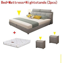 Load image into Gallery viewer, Odasi Mobilya Frame Moderna Cama Mueble De Dormitorio Bed