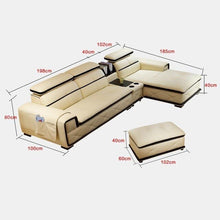 Load image into Gallery viewer, Meble Living Room Pouf Moderne Zitzak Fotel Wypoczynkowy Mobili Per La Casa Kanepe Leather Mobilya De Sala Furniture Mueble Sofa