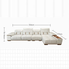 Load image into Gallery viewer, Moderno Para Meble Puff Asiento Koltuk Takimi Mobili Copridivano Leather De Sala Set Living Room Furniture Mobilya Mueble Sofa