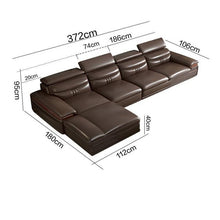 Load image into Gallery viewer, Moderno Para Meble Puff Asiento Koltuk Takimi Mobili Copridivano Leather De Sala Set Living Room Furniture Mobilya Mueble Sofa